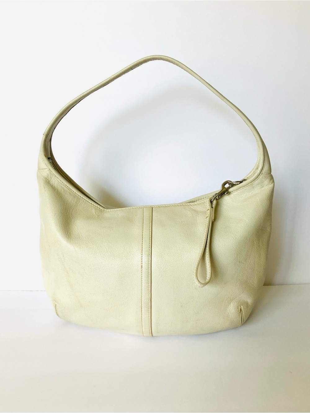 Vintage COACH Coach Ergo Shoulder Bag Purse 9219   Off White, Cream, Ivory